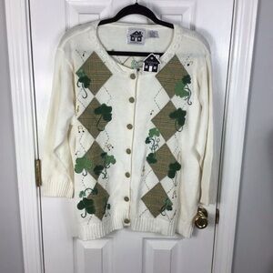 Storybook Knits Chunky Cardigan Womens Size 1X